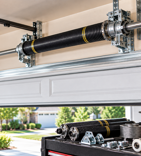Garage door spring repair