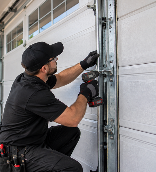 Insulated sectional garage door upgrades in Conroe TX